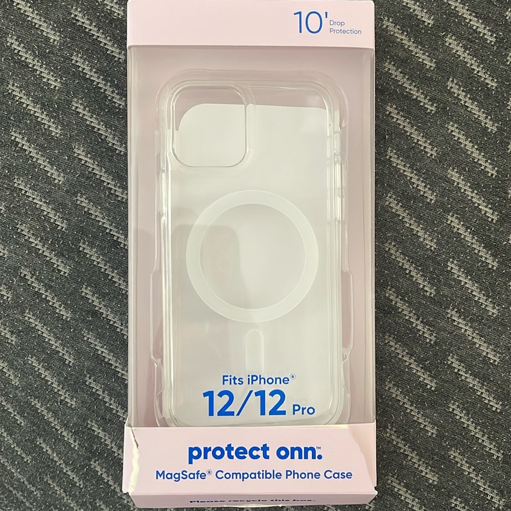iPhone 12/12 pro clear Phone case